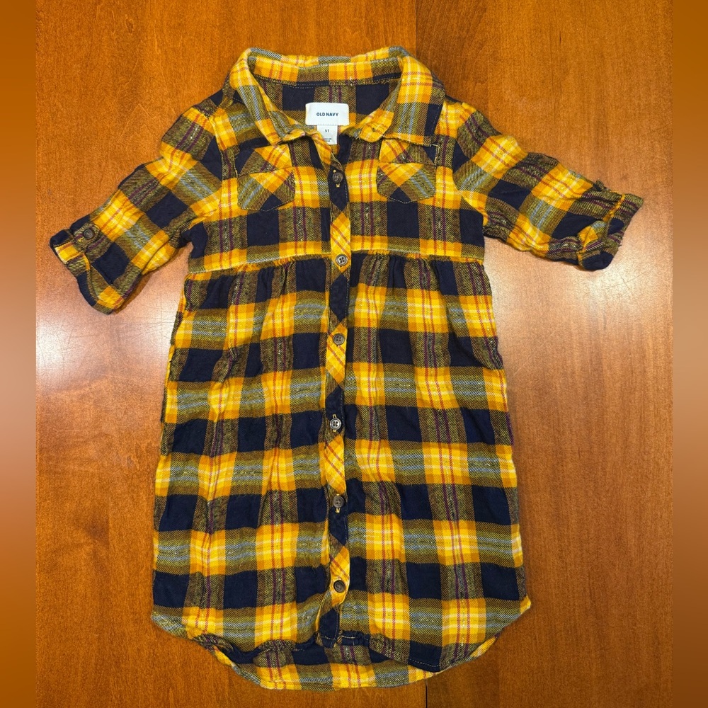 5T Soft Flannel Tunic